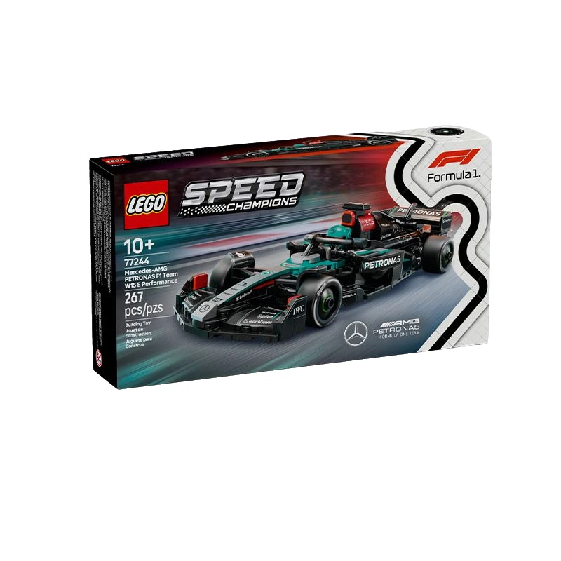 LEGO/乐高【三月新品】赛车系列77244梅赛德斯-AMG F1 W15赛车积木