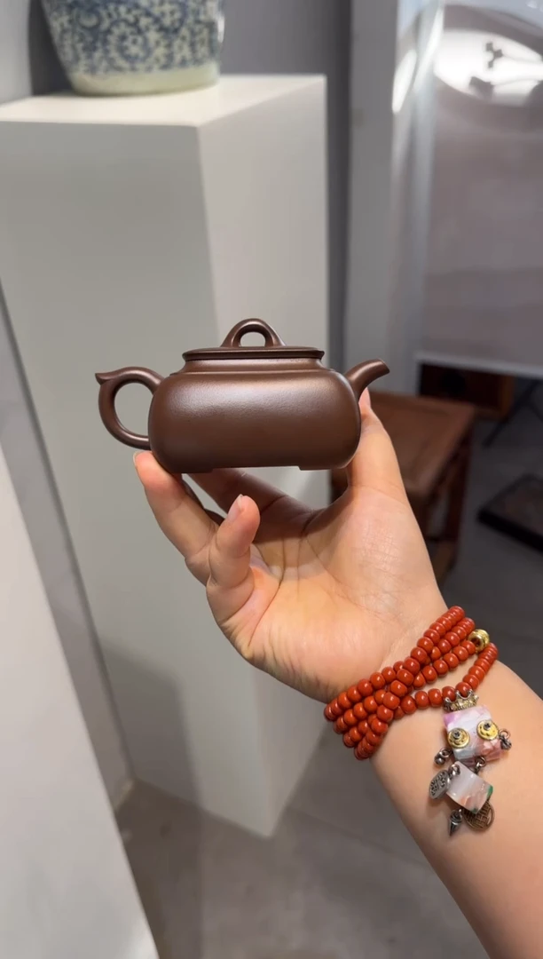 茶壶紫砂高***夫长四方 紫砂壶