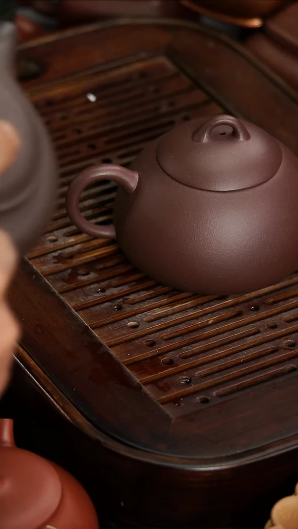 茶壶紫砂宜兴紫砂乳瓢200毫升