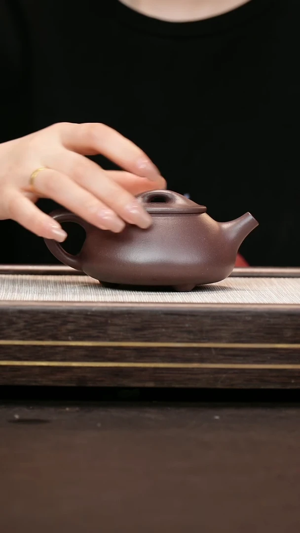 茶壶紫砂全手工 四号井底槽清  景舟石瓢  范