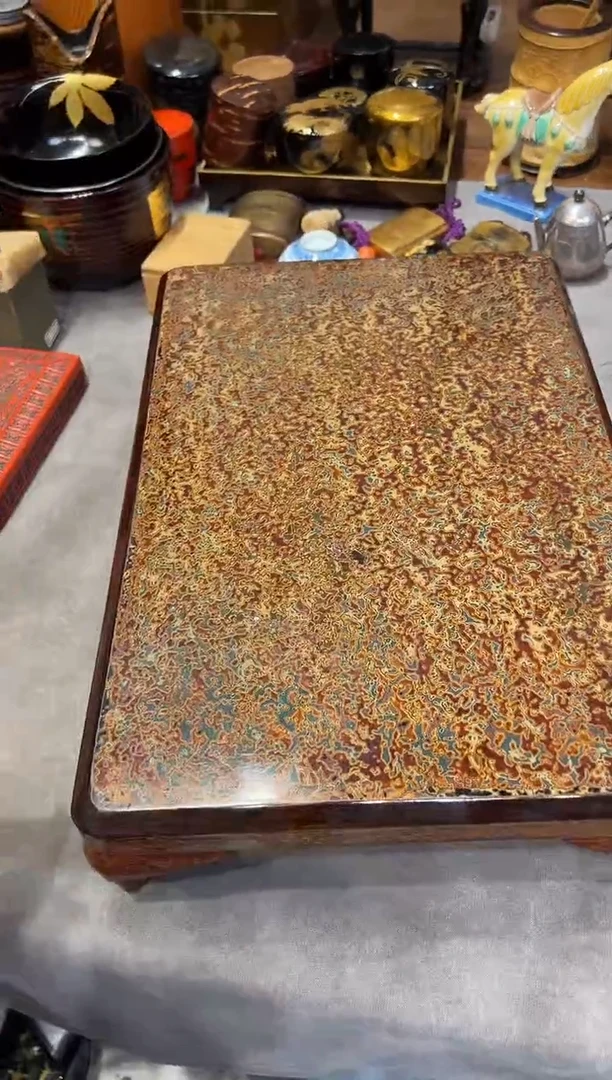 菠萝漆花几菠萝漆