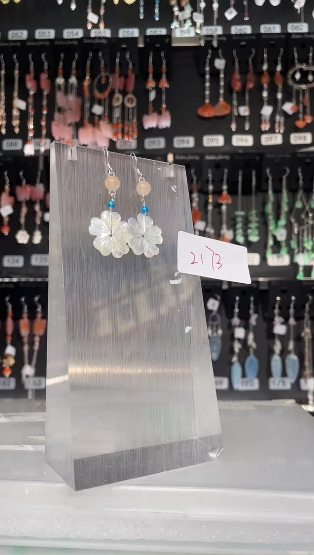 【闪购商品】紫晶耳饰银S925镶嵌喜欢拍