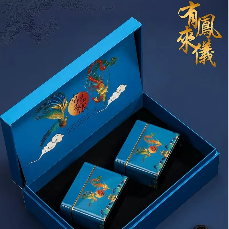 新茶精选安溪铁观音兰花香二罐送礼礼盒装