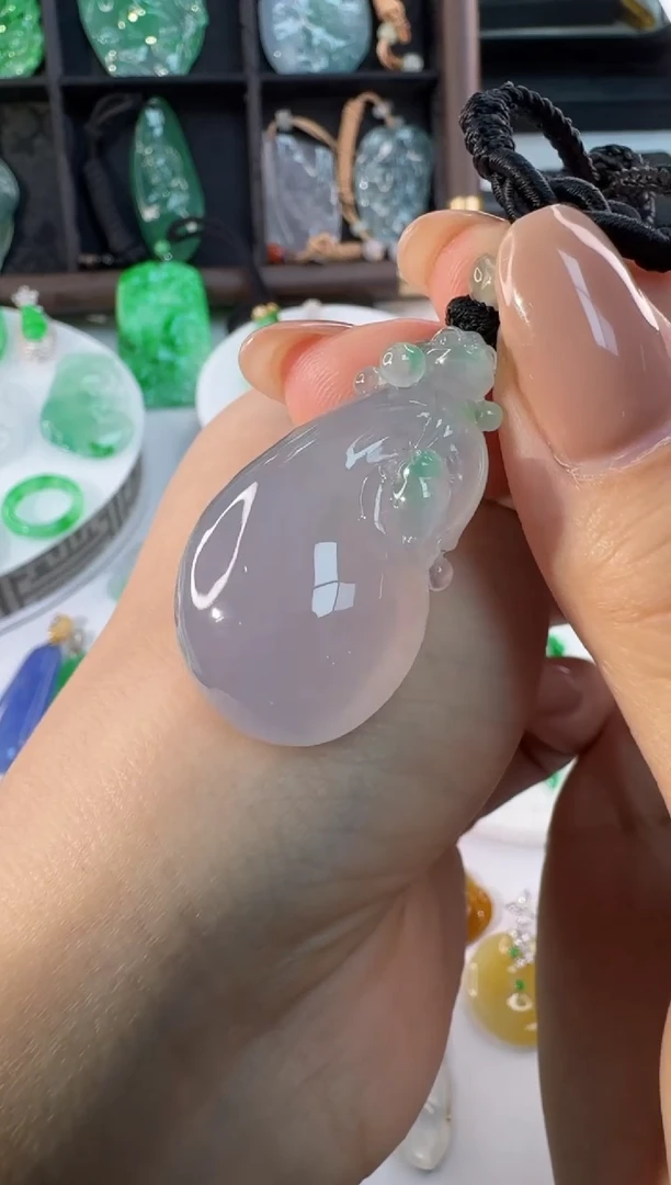 颈饰未镶嵌翡翠缅甸A货翡翠