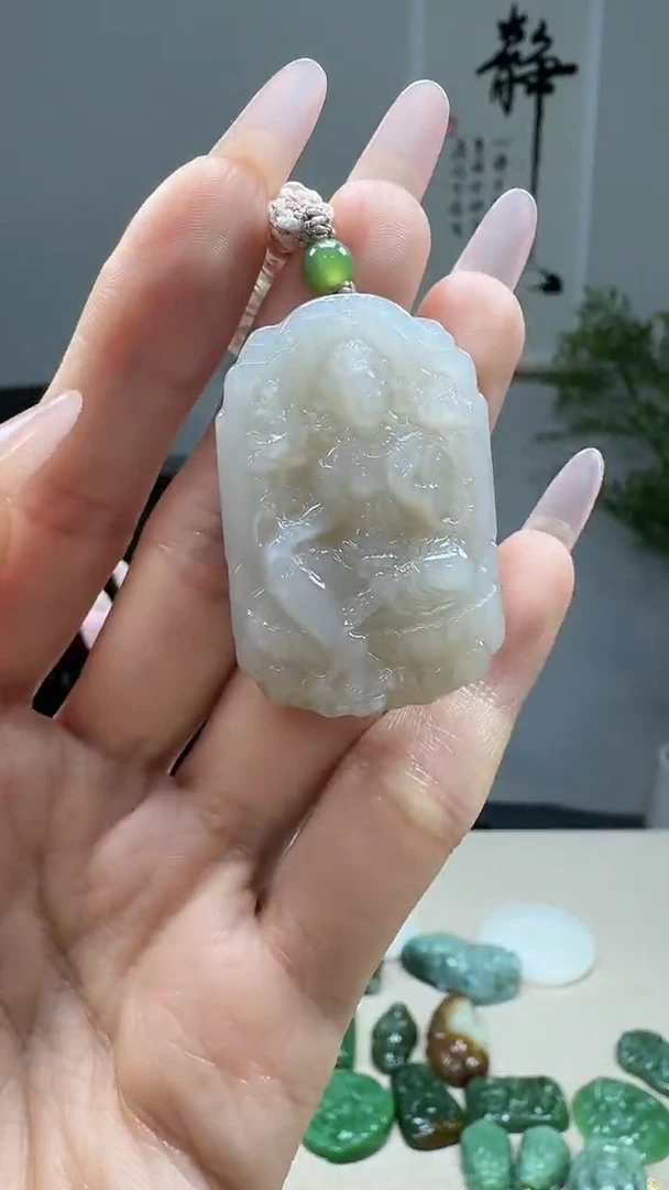未镶嵌和田玉挂件1