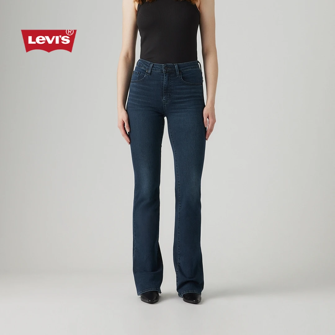 【商场同款】Levi's李维斯25秋季新款女士726高腰喇叭牛仔裤A3410