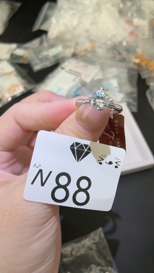 合成碳硅石925银多样性发一N88