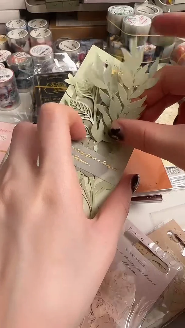 1-9 一束纸间素材 6款