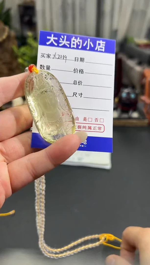 未镶嵌颈饰水晶大2019 多样性发其一 3797