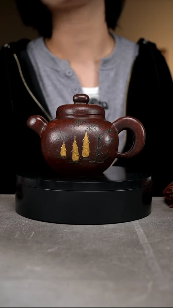 茶壶紫砂  容量400cc