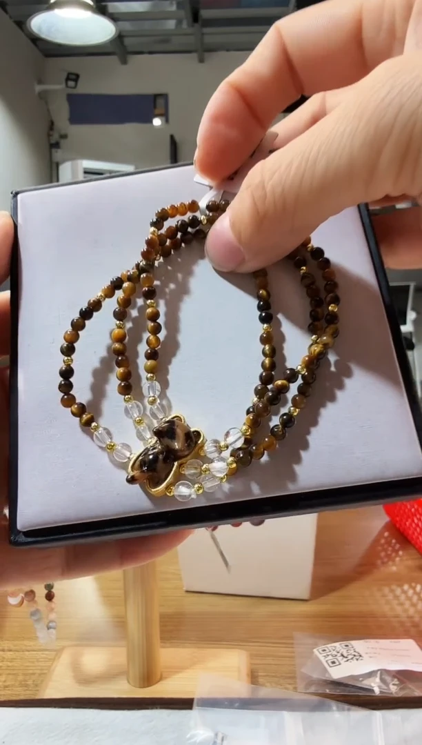 未镶嵌手链木变石优0067