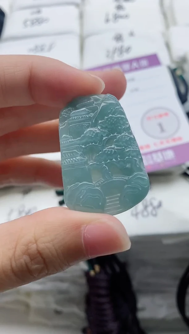 颈饰未镶嵌翡翠8