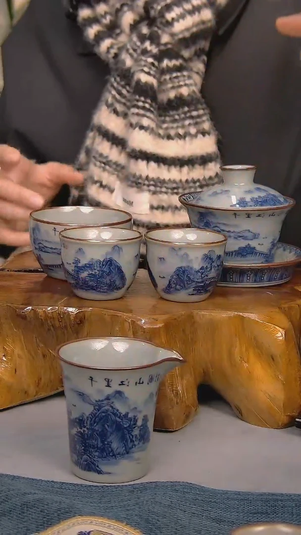 【闪购商品】简装家用款5件套 陶瓷家用茶具系列