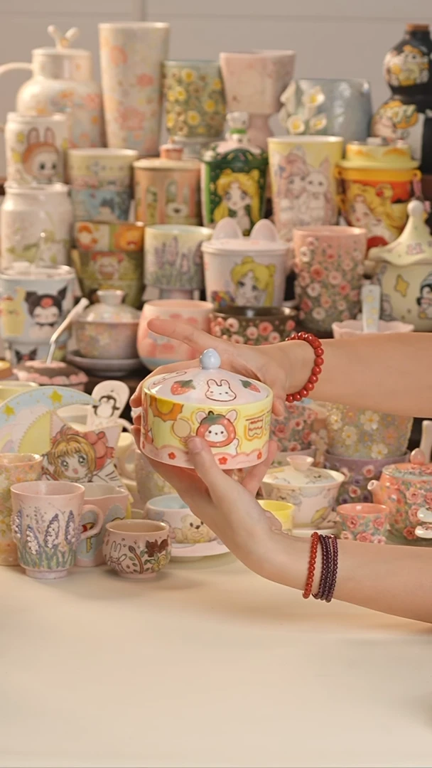 其他景德镇釉下彩手绘设计师款陶瓷