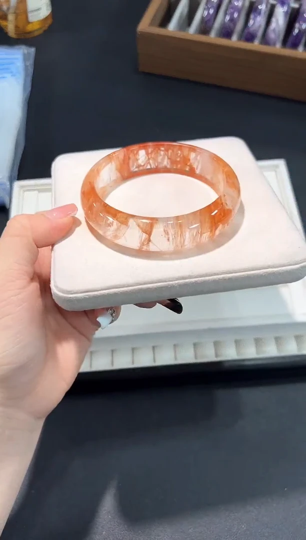 未镶嵌手镯水晶27d多样性发其一【1条】默认微瑕65