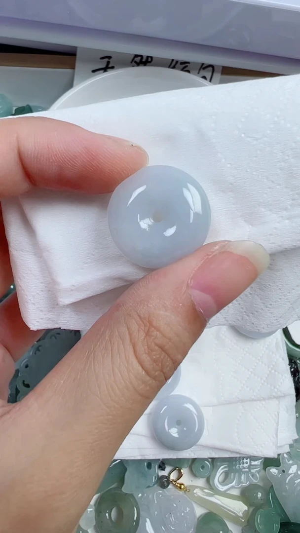 散珠翡翠128号链接，A货翡翠