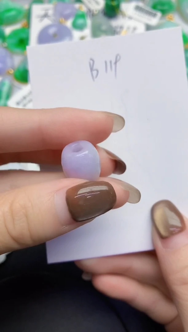 颈饰未镶嵌翡翠缅甸天然翡翠A货