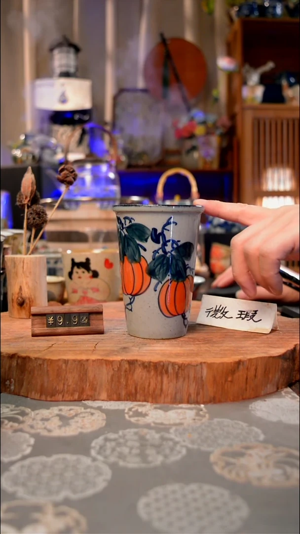 【闪购商品】杯子NANGUA 手工手绘手工手绘