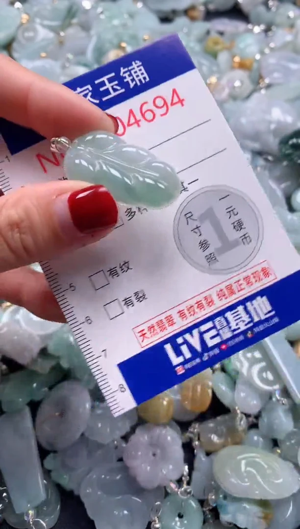 颈饰未镶嵌翡翠4694