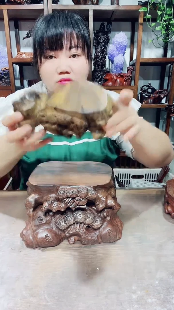 紫檀木类端景台AA