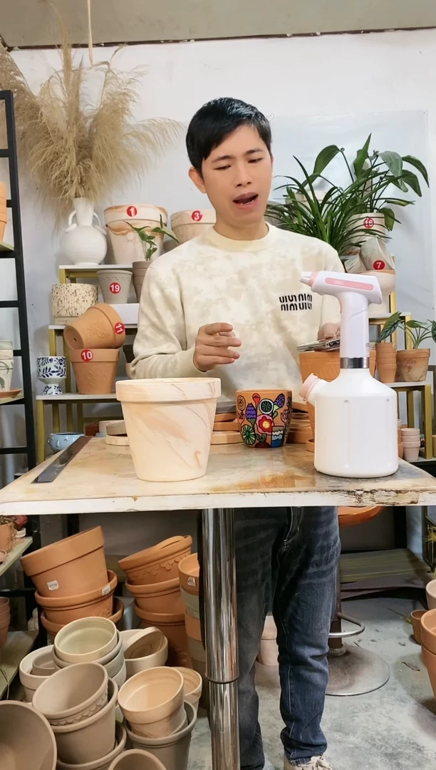 【闪购商品】红陶15*14玛奇朵 10盆无托