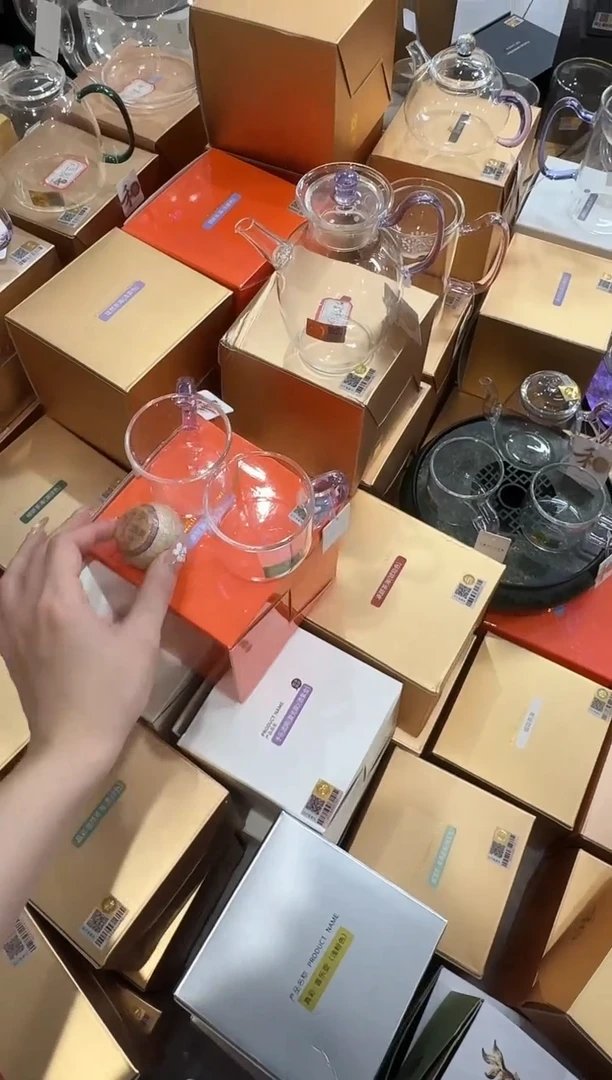 @@禾器悦心壶浅紫色+清禾杯紫色两只