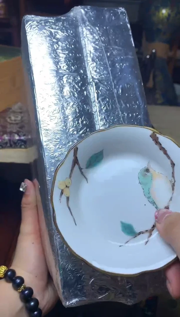 紫砂盖碗瓷器默认微瑕瓷器