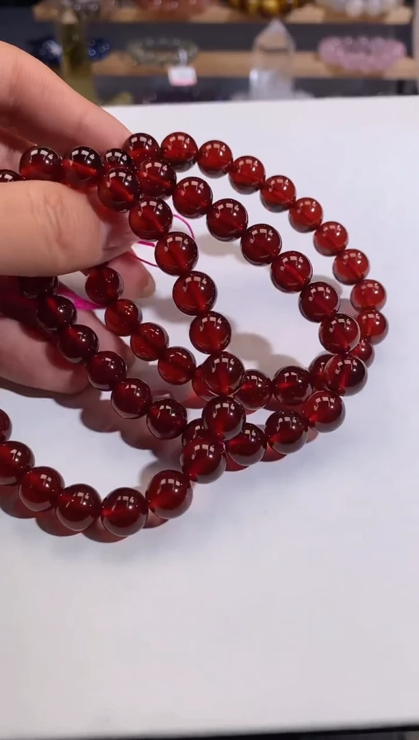 【闪购商品】石榴石手链未镶嵌多样性发一