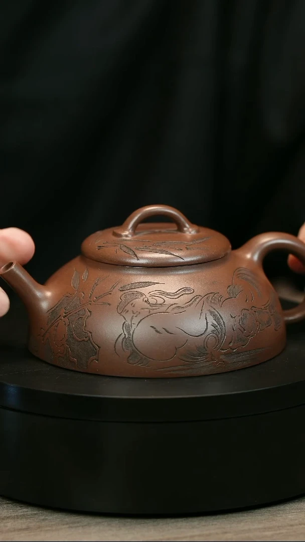 茶壶紫砂优**选H1722余海燕底槽清静舒