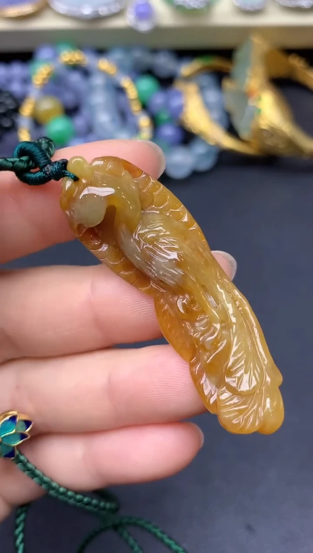 颈饰未镶嵌翡翠37-雪姐翡翠天天见