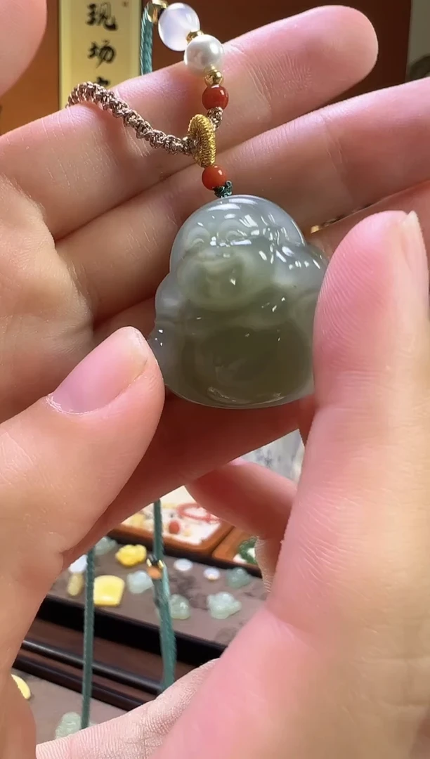 吊坠(赠链)未镶嵌和田玉19