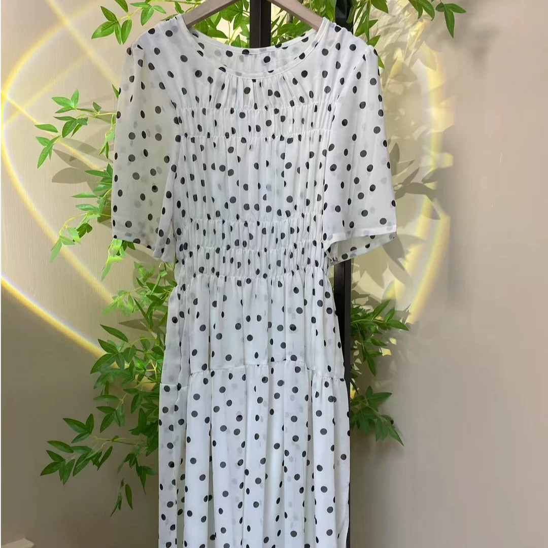 短袖[花卉]（直播间自行截图）夏季碎花连衣裙