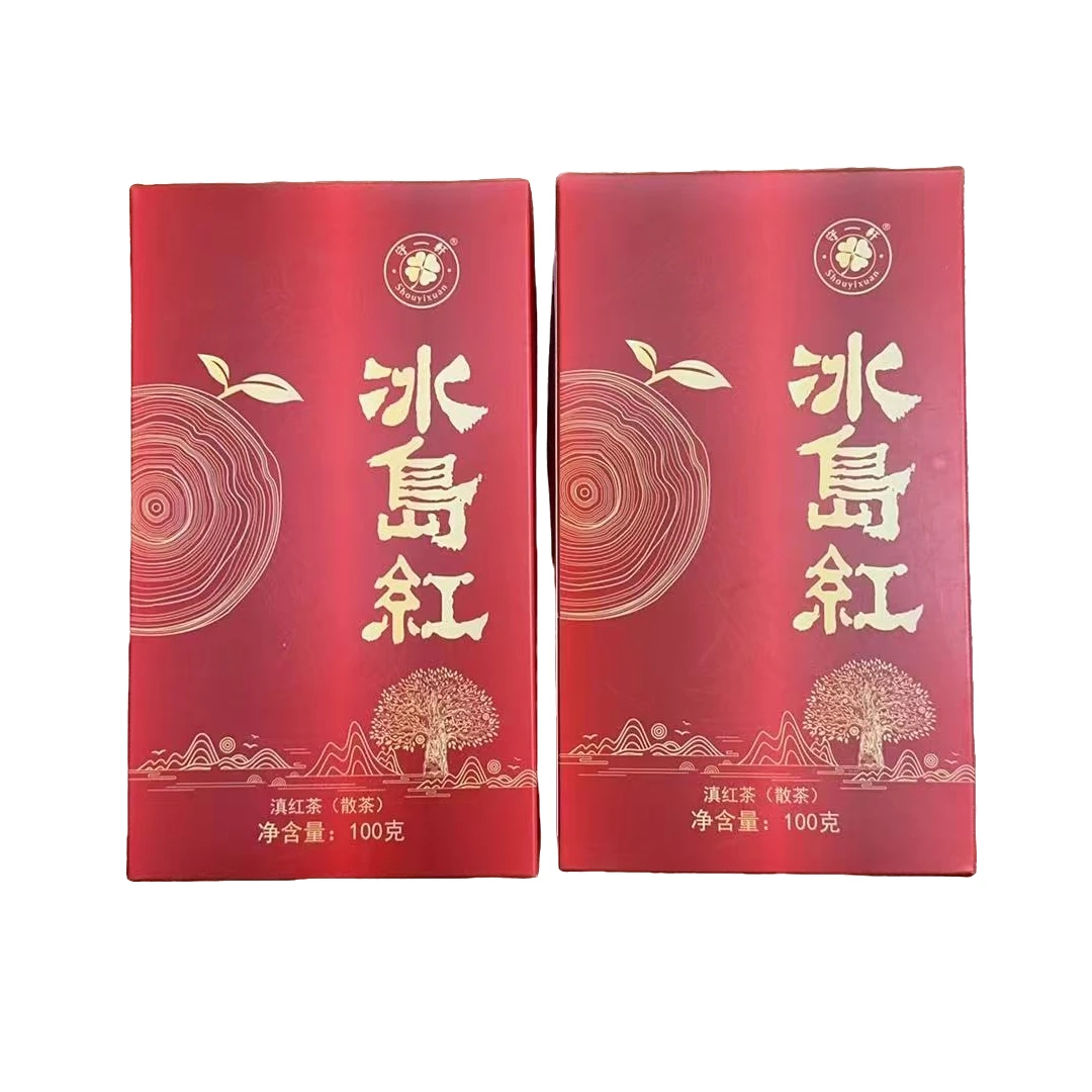 【云雀茶仓】2023年冰岛红普洱茶100g（红茶）