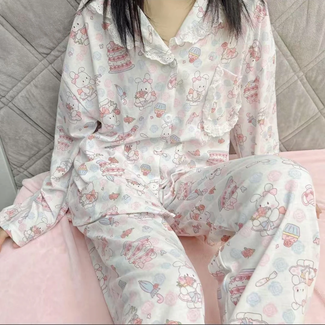 时尚可爱珊瑚绒睡衣