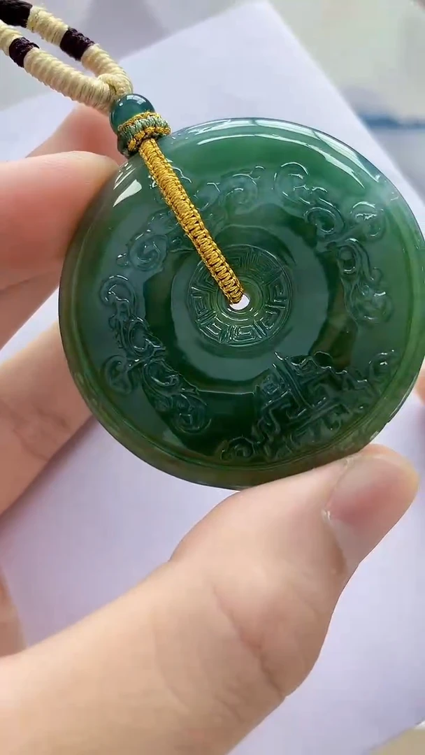 未镶嵌定制翡翠 4898bb-毛货挂件63