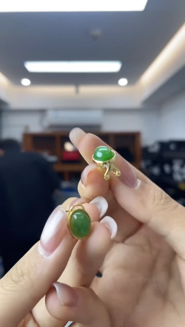 和田玉银S925镶嵌耳饰多样性一件发货