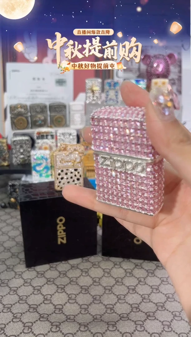镜面粉镜星辰zippo