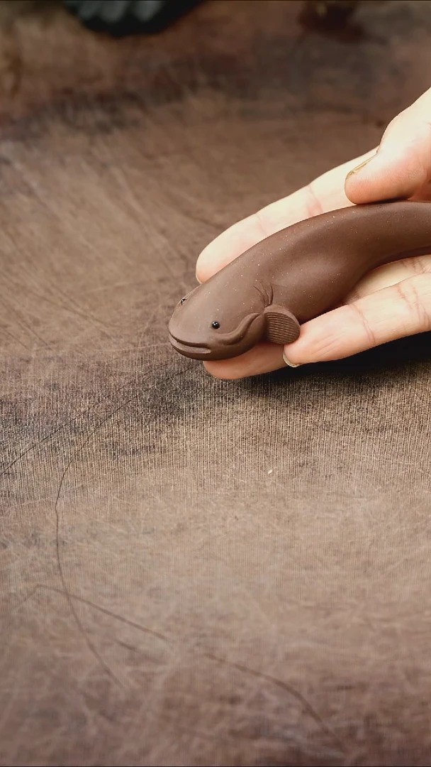 紫砂茶宠用****y紫砂年年有余