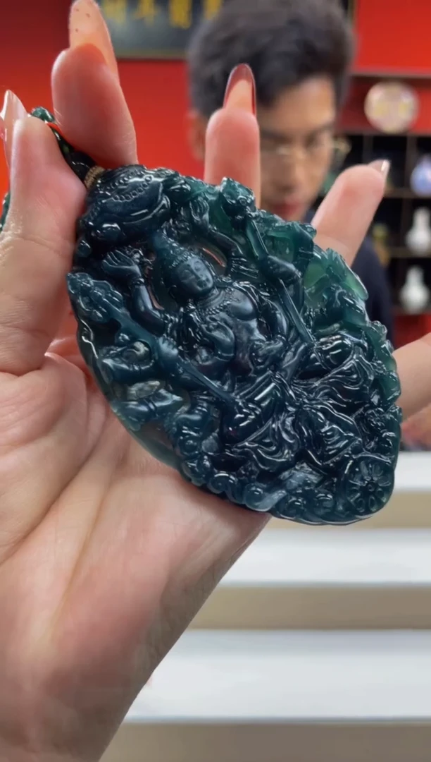 未镶嵌定制翡翠翡翠A货 LL067多线性发其一