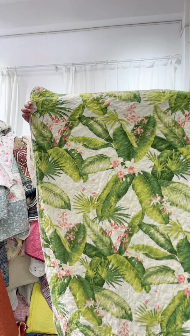 棉90*200纯棉床盖13号微瑕