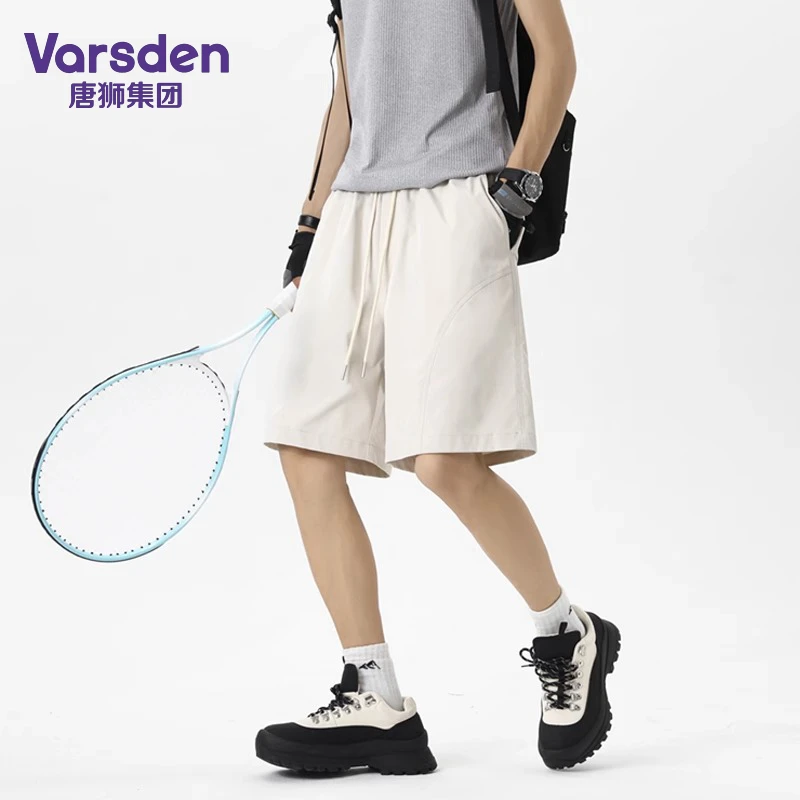 唐狮集团Varsden美式薄款速干运动风短裤男夏季潮流欧美风休闲裤