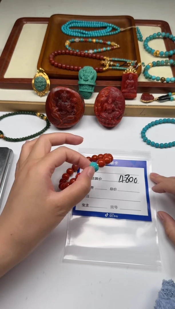 未镶嵌手串手串南红玛瑙冰**～手串手串