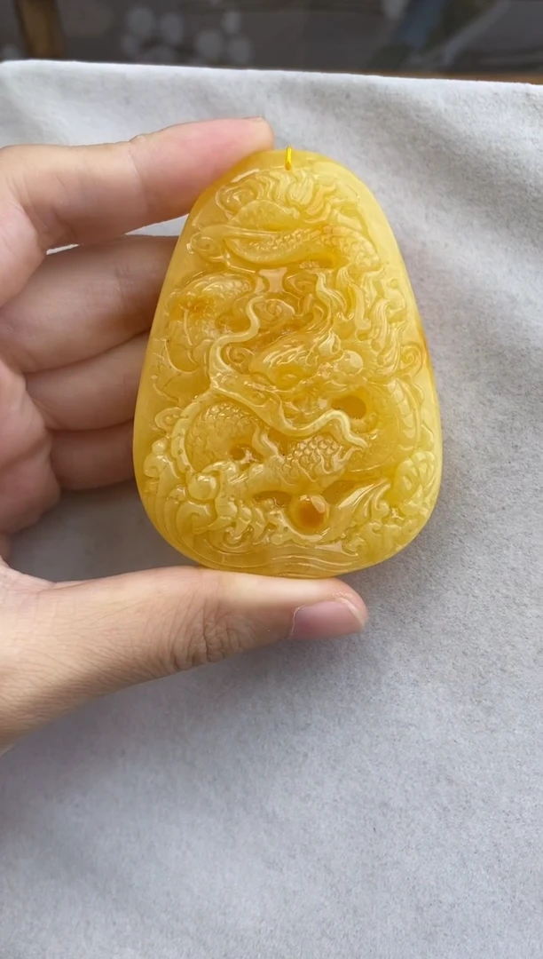 裸石琥珀未镶嵌10830163-吊坠
