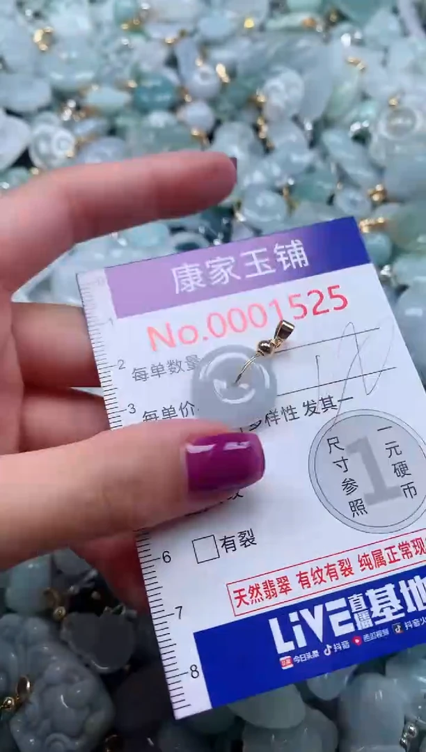 颈饰未镶嵌翡翠1525