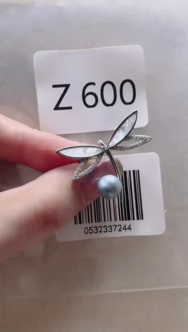 【闪购商品】海水珍珠胸针未镶嵌Z600