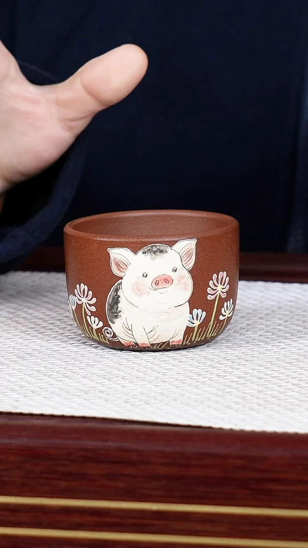 茶杯紫砂宜兴原矿茶具 手工紫砂