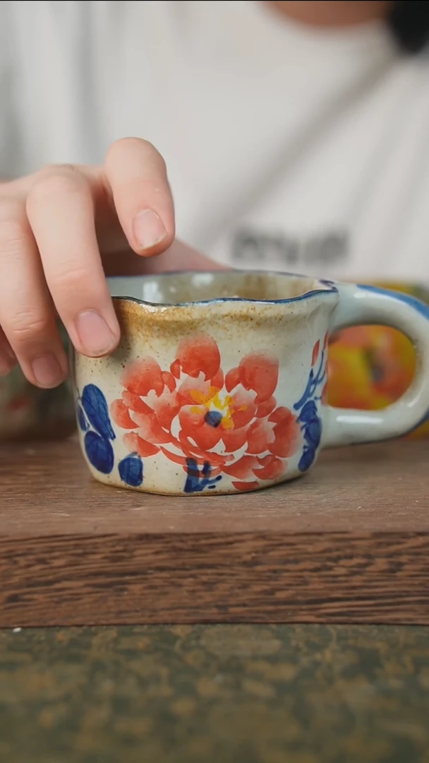 摆件泥垚手作 景德镇手工手绘器物