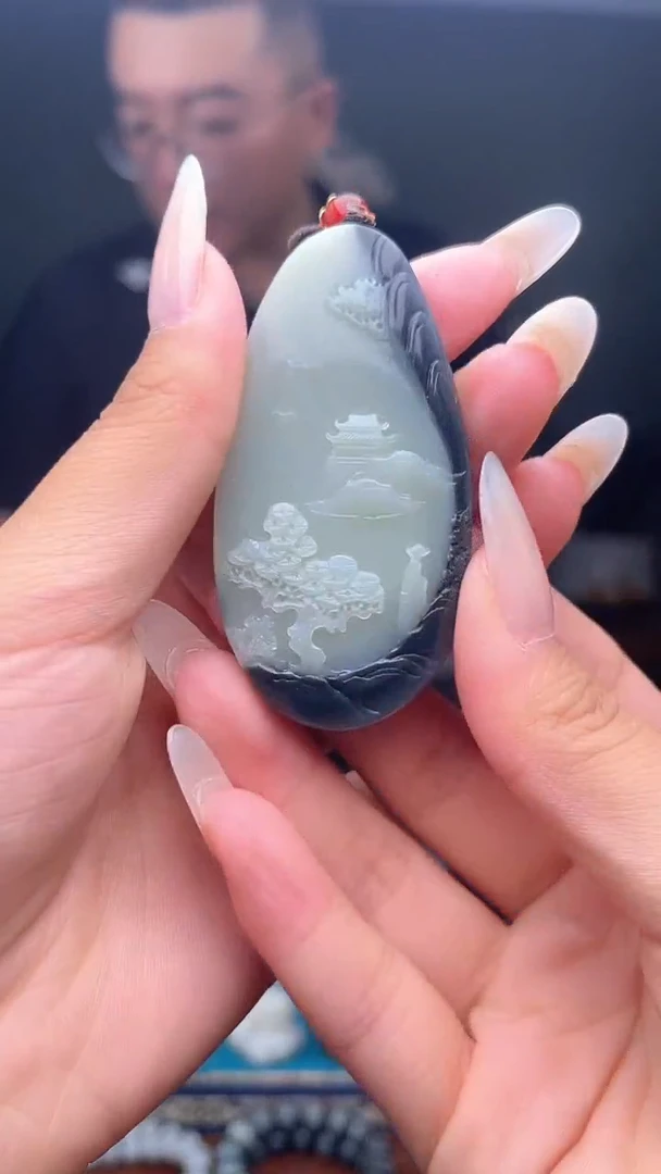 未镶嵌和田玉挂件1