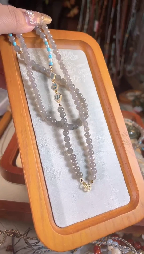 【闪购商品】和田玉项链银S925镶嵌多样性发货其一