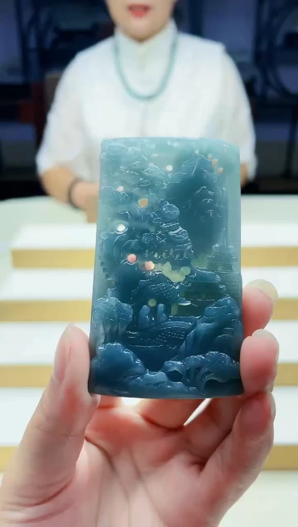 未镶嵌定制翡翠毛货09230137
